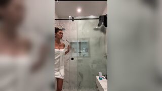 Debbie St Pierre Puts Body Lotion After Shower Wearing Bathrobe Onlyfans Video