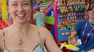 Missionicecream Naughty Girl Shows Her Natural Tits In Public Video