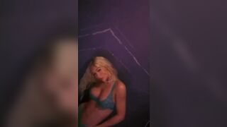 Iggy Azalea Onlyfans Blue Lingerie Tease Leaked Video