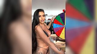 Italia Kash Touching Wet Pussy And Big Boobs While Playing Sex Game On Stream Video