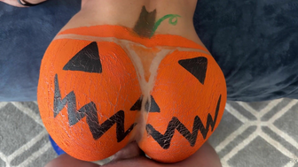 Bryce Adams Pumpkin Creampie Halloween Special Cock Sucked And Hard Fucked Till Pussy Fill With Cum Onlyfans Video