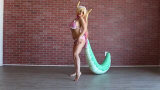 Liz Katz Nude Strip Tease Tohru Cosplay