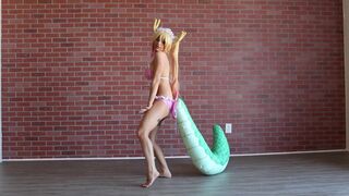 Liz Katz Nude Strip Tease Tohru Cosplay