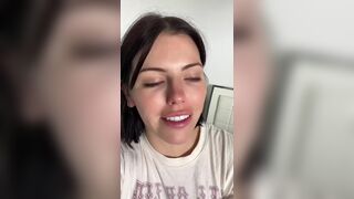 Adriana Chechik Beauty Talking to Her Fans in Live Video