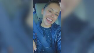 Adriana Chechik Beautiful Babe Talking to her Fans in Live Video