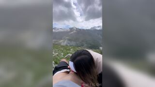 THAT1IGGIRL Horny Gf Sucking Dick While On a Hike Video