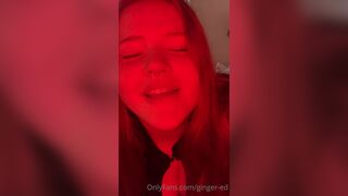 Ginger Ed Teasing Her Fans With Her Tits Leaked Onlyfans Video