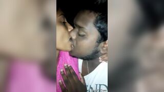 Tamil girl sucks Madrasi in her mouth after smooching sexy kissing
 Indian Video