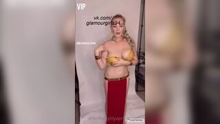 Bethany Lily April Nude Princess Leia Tease Video Leaked