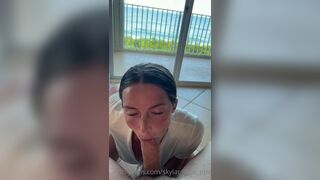 Skylar Blue Deepthroat Blowjob Video