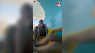 Charli Damelio Bikini Water Slide Leaked Onlyfans Porn Video