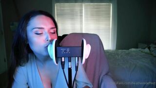 HeatheredEffect ASMR OnlyFans Kissing & Licking Short Video