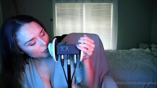 HeatheredEffect ASMR OnlyFans Kissing & Licking Short Video