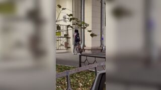 Today in public friday a naughty blowjob in a very public place.