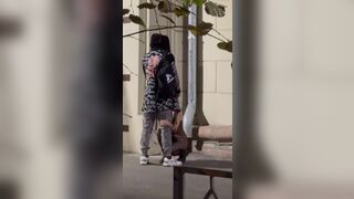 Today in public friday a naughty blowjob in a very public place.