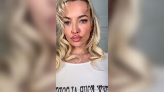 Lindsey Pelas Wearing Seethrough Top Showing Her Nipples Onlyfans Video