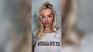 Lindsey Pelas Wearing Seethrough Top Showing Her Nipples Onlyfans Video