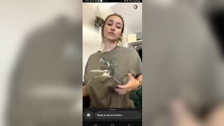 Whipitdev Aka Nnevelpappermann Dropping Curvy Tits Out Taking Her Top Off Video