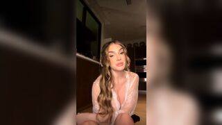 Lyna Perez Seethrough Nipples Teasing On Live Onlyfans Video