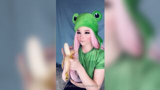 Belle Delphine New Sucking A Banana Video