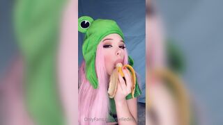 Belle Delphine New Sucking A Banana Video