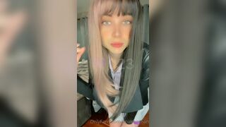 Animaechan Strip Teasing in Lingerie Onlyfans Video