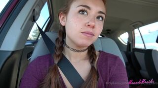 Brandi Braids Sucking Big Dick And Vibrating Nasty Cunt After Fucked Her Clean Pussy In The Car Onlyfans Video