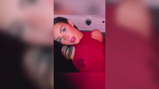 Andrea Botez Nipple Pasties Passes Sexy Outfit Video