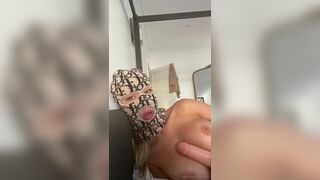 Kaylen Ward mask dildo blowjob and titsfuck onlyfans leaks