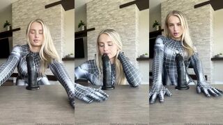 Vega Thompson Spider Girl BBC Dildo Ride