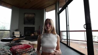 Caroline Zalog Mountain Flower Try On Video Leaked