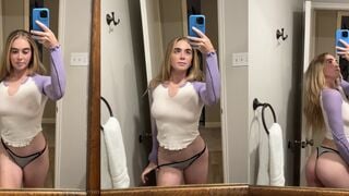 Grace Charis Leaked Nude Tits Drop Selfie Video