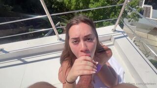 Jadeteen Sucking Massive Dick Till Cum In Mouth Onlyfans Video