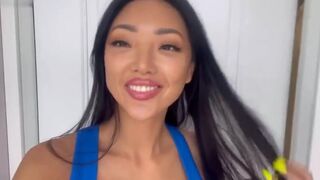 Ayumi Anime Sexy Asian Hottie Ride Dildo For Her Babe Onlyfans