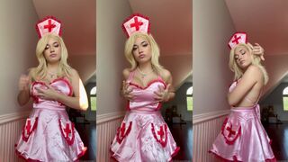 Sofiiiagomez As A Naughty Nurse Squeezing Tits Onlyfans Video