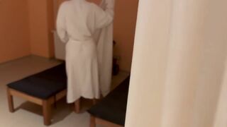 Hot Stranger in Hotel Spa