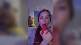 Lauren Alexis Candy Dildo Deepthroat Onlyfans Video Leaks