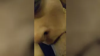 Sucking Slut Licking The Big Cock