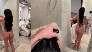 Camilla Araujo gives Head In The Shower OnlyFans Video