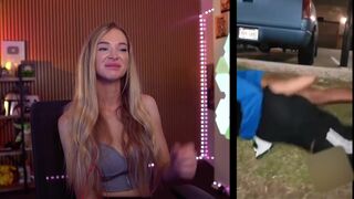 Bebahan Blonde Girl Reacting to Porns Onlyfans Video