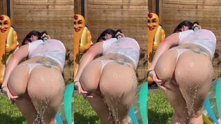 Peachjars Showing off her Booty and Pussy Onlyfans Video