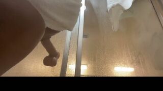 Anne Moore Sucking Dildo On Shower Glass Onlyfans Video