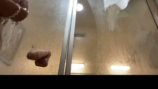 Anne Moore Sucking Dildo On Shower Glass Onlyfans Video