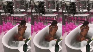 Cardi B Twerking Nude Ass In The Bathtub Video