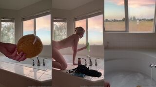 Emily Taylor Nude Bathtub Tease Onlyfans Video Leaked