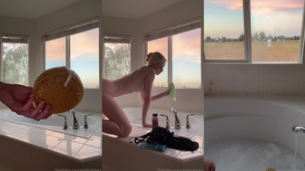 Emily Taylor Nude Bathtub Tease Onlyfans Video Leaked