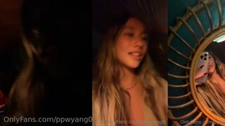 Ppwyang Teasing Small Tits In The Mirror Onlyfans Video