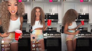 Brittany Renner Nude Nipple Slip Leaked Video