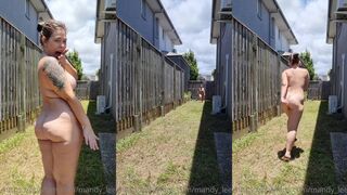 Mandy Lee Completely Naked Outdoor Onlyfans Video Leaked