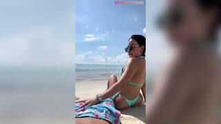 Kiki Cash Nude Tease On The Beach Leaked Onlyfans Video